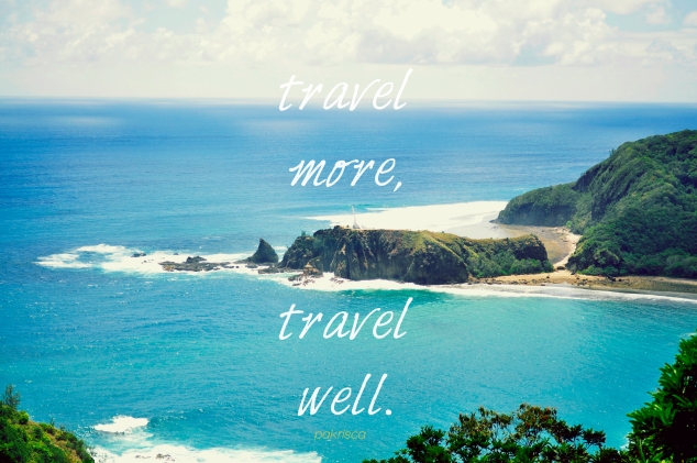 travel more travel well